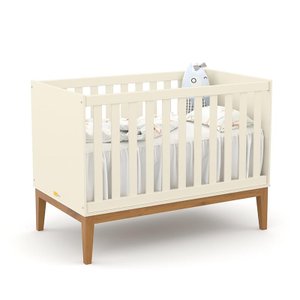 Berço Americano Unique Off White/Eco Wood - Matic Móveis