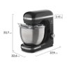 Batedeira Planetária Electrolux Experience 5L 750W Tigela Inox Cinza EKM4 - 220V - 13