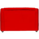 Ver imagem 5 de Kit Namoradeira + 4 Poltronas Decorativas para Sala Mila Suede Cores Pé de Plastico Cromado