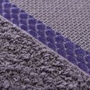 Ver imagem 2 de Toalha de Banho Artesanato Belíssima Bordar Ponto Cruz Perfeito Estilo Cinza