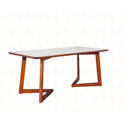 Mesa de Jantar Retangular Madeira Maciça - Luna-1,60x0,90 metros - Art Salas