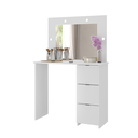 Ver imagem 6 de Penteadeira com Espelho Iluminação 3 Gavetas Los Angeles