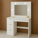 Ver imagem 3 de Penteadeira com Espelho Iluminação 3 Gavetas Los Angeles