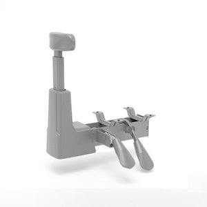 Mecanismo de Fixação do Assento ao Encosto Back System Cinza Plaxmetal