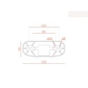 Ver imagem 3 de Mecanismo de Fixação do Assento ao Encosto Back System Cinza Plaxmetal