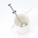 Ver mais imagens de Infusor de Chá Inox Peneira Coador Erva Prático Cabo Longo