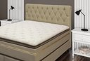 Ver imagem 3 de Cabeceira Viena Plus Queen 1,60 Linho Creme - Simbal