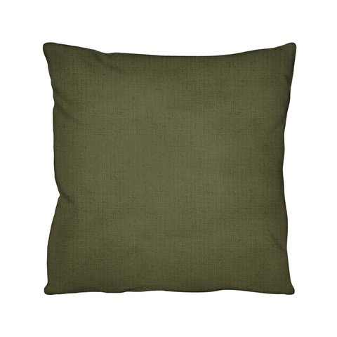 Capa de Almofada Decorativa Verde Natal 100% Algodão para Sofá - 43x43cm