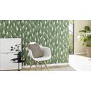 Ver imagem 3 de Papel de Parede Vinilico Raízes Folhas Verde Dourado 1010407 Boradecor