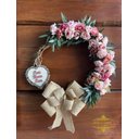 Ver imagem 2 de Enfeite de Porta de Entrada Guirlanda de Flores - 50cm