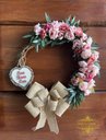 Ver imagem 2 de Enfeite de Porta de Entrada Guirlanda de Flores - 50cm