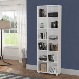 Estante para Livros com 12 Nichos 225cmx74cm - 1
