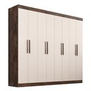 Ver imagem 7 de Guarda-Roupa Casal Lisboa 8 Portas 4 Gavetas