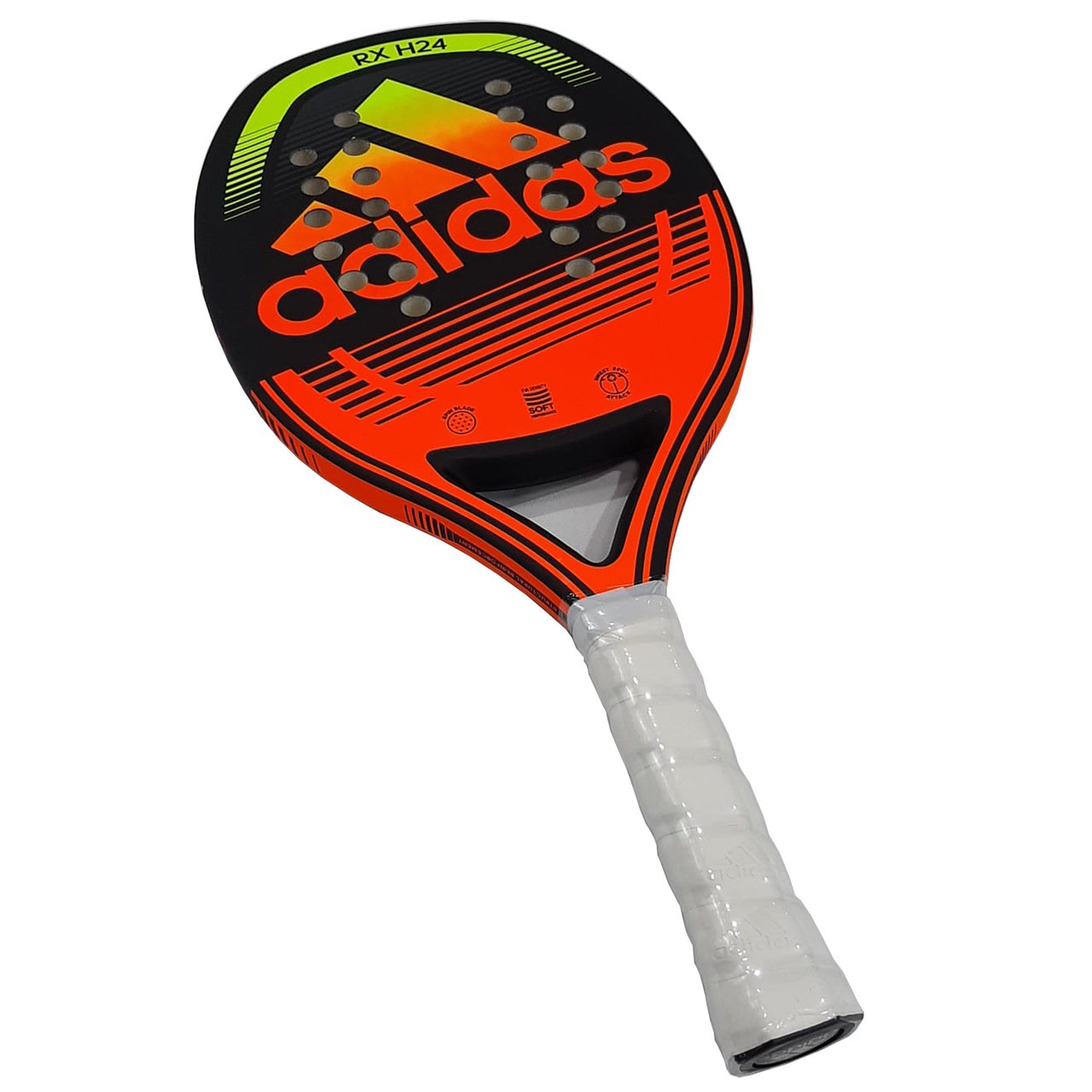 Raquete de Beach Tennis Adidas RX 3.1 H24 Laranja/Amarelo