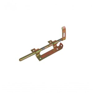 Trinco Ferrolho para Portão Porteira Aço Bicromado 260mm