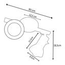 Ver imagem 2 de Spot Trilho Duplo 2 Sobrepor Direcionável E-27 Branco