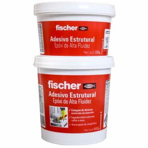 Adesivo Estrutural Impermeável Epóxi de 1 Kilo - 603305 - Fischer