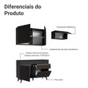Ver imagem 4 de Armário de Cozinha Compacta 190cm Reims Madesa 04 Preto