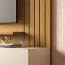 Ver imagem 5 de Painel para Tv até 70 Polegadas Juriti 3 Portas Ripado Naturale/off White Matte - Colibri