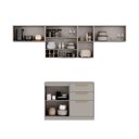 Ver imagem 3 de Cozinha Completa Itatiaia Essence 280cm em Madeira Fendi-gris