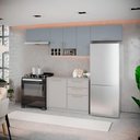 Ver imagem 1 de Cozinha Completa Itatiaia Essence 280cm em Madeira Fendi-gris