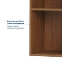 Ver imagem 4 de Nicho Aéreo Planejado Arani CabeCasa MadeiraOriginals Marrom/Cinamomo