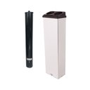 Ver imagem 1 de Kit Porta Copo Descartável Café 50ml + Lixeira Aço Inox Conjugado