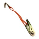Ver imagem 1 de Catraca Movel Amarraçao Carga Gancho em J Peso Carga Caminhao Moto Cinta Reforçada Resistente Multiu
