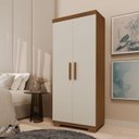 Ver imagem 1 de Armário Multiuso Pratiko 100% Md Marrom/Freijo/Off White