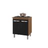 Balcão Armário P/ Fogão Cooktop 4 Bocas Jade Gabinete - 1