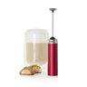 Mini Mixer em Inox com Suporte a Pilha Vermelho AdHoc - 2