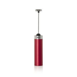 Mini Mixer em Inox com Suporte a Pilha Vermelho AdHoc