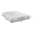 Ver imagem 2 de Colchão a Vácuo Casal 17x138x188cm 100% Espuma D33 Enrolado Fit Firme( 12 Meses de Garantia)