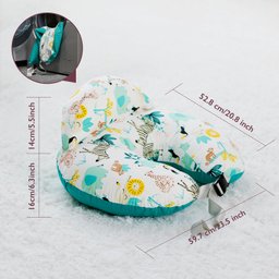 Momcozy Capa para Travesseiro Amamentação Padrão 2un Floresta Animais - 7