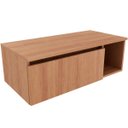 Ver imagem 1 de Gabinete de Banheiro 80 Cm com 1 Porta e Nicho Marina Amêndoa