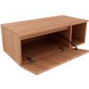 Ver imagem 3 de Gabinete de Banheiro 80 Cm com 1 Porta e Nicho Marina Amêndoa