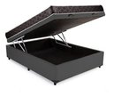 Ver imagem 2 de Cama Box Baú Casal Green Cinza + Colchão Espuma D28 138x188x14