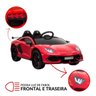 Mini Carro Elétrico Infantil Lamborghini Aventador Svj 12v Controle Vermelho Importway Bw303vm - 5