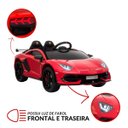 Ver imagem 5 de Mini Carro Elétrico Infantil Lamborghini Aventador Svj 12v Controle Vermelho Importway Bw303vm