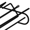 Suporte Organizador de Armário Porta Taças de Encaixar Preto Fosco Stolf - 7