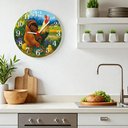 Ver imagem 1 de Relógio de Parede - Galo e Galinha 25x25