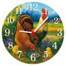 Relógio de Parede - Galo e Galinha 25x25 - 2