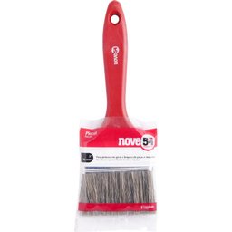 Pincel 3 Cerda Gris Cabo Plástico Para Tintas Latéx E Acríl - 2