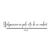 Adesivo Decorativo Frase Motivacional Apaixone-se Pelo Ato de Se Cuidar Kanto Store Adesivo de Pared - 2