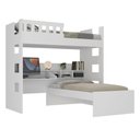 Ver imagem 7 de Beliche Solteiro com Escrivaninha 