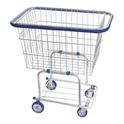 Carrinho para Condomínio G1 em Aço Carbono Sae 1020 Galvanizado com Capacidade de 140L Prata