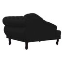 Ver imagem 5 de Divã Recamier Larissa Suede 150cm Lado Esquerdo + Brinde
