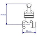 Ver imagem 4 de 1416 C40 3/4 Registro Pressão Completo P/ Chuveiro Banheiro