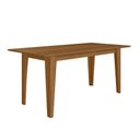 Ver imagem 2 de Mesa de Jantar Liz 160cm Tampo MDF Canto Copo Moderna Mobília