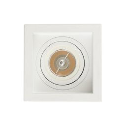 Plafon Spot Sobrepor Box Branco + Led Ar70 Branco Quente Starlumen St2761 - 2